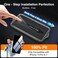 EZ-GLAZ EZGLAZ 4Pack Screen Protector for iPhone 14 Pro 61 inch Black Privacy with Flawless Fit Kit 2Pack Camera Lens Protector 15Second BubbleFree Installation 9H Hardness 12FT Military Grade Shatter