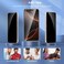 Fotbor for 2Pack iPhone 16 Pro Privacy Screen Protector with 2Pack Camera Lens Protector Anti Spy 9H Tempered Glass with Easy Installation Kit No Bubble