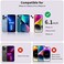 Fotbor for iPhone 16e1413 13 Pro Privacy Screen Protector 2 Pack Privacy Screen Anti Spy Tempered Glass Film with Easy to Install Kit Accessories 61 Inch