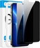 Fotbor for iPhone 16e1413 13 Pro Privacy Screen Protector 2 Pack Privacy Screen Anti Spy Tempered Glass Film with Easy to Install Kit Accessories 61 Inch