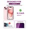 Ifaeveus 2 Pack Privacy Screen Protector for iPhone 15 Tempered Glass 61inch Private Glass AntiSpy Eye Protection AntiScratch Full Coverage No Bubble