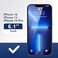ImpactStrong Shatterproof Tempered Glass Screen Protector for iPhone 14 Easy Installation Frame Bubble Free 9H Hardness Full Coverage Case Friendly 61 Inch 3Pack