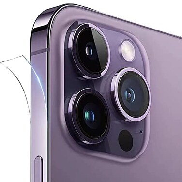 iyanzi Ultra Thin Transparent Side Film For iPhone 14 Pro Max Frame Protective Guard Film 3 packsTPU Hydrogel