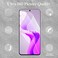Kesuwe 3 Pack Screen Protector Designed for Samsung Galaxy A37 A36 5G Tempered Glass Film 9H Hardness HD Clear Anti Scratch Bubble Free Case Friendly