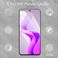 Kesuwe 3 Pack Screen Protector Designed for Samsung Galaxy A37 A36 5G Tempered Glass Film 9H Hardness HD Clear Anti Scratch Bubble Free Case Friendly