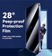 MAGIC JOHN 2 Pack for iPhone 1212 Pro 61 inch Privacy Glass Screen Protector Auto DustElimination Installation Bubble Free Easy Installation