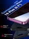MAGIC JOHN 2 Pack for iPhone 16 Plus 67 inch Privacy Tempered Glass Screen Protector Auto DustElimination Bubble Free Easy Installation