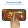 Mothca Matte Glass Full Coverage Screen Protector for iPhone 16 Pro 63inch AntiGlare AntiFingerprint Black Edge Tempered Glass Film with Easy Installation Tool Case Friendly Smooth as Silk