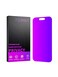 PDDKISS Compatible for iPhone 16 Plus Privacy Screen Protector Tempered Glass 67 Inch Purple Gradient Anti Spy Anti Blue Light HD Easy Installation