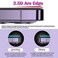QHOHQ 3 Pack Screen Protector for iPhone 14 Pro Max 67 Inch with 3 Pack Tempered Glass Camera Lens Protector Ultra HD 9H Hardness Scratch Resistant Case Friendly