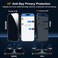 QHOHQ for iPhone 16 Pro Privacy Screen Protector Camera Lens Protector Military Grade Shatterproof Top 9H Anti Spy Glass Full Edge Coverage Ultra Durable with Installation Tool 33 Pack