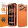 QsmQam 3 Pack Screen Protector for iPhone 17 Pro Max 69 Inch 1 Pack Individual Camera Lens Protector Ultra HD Tempered Glass Military Grade Shatterproof Case Friendly with Installation Frame