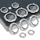 Rayorcon Camera Lens Protector for Samsung Galaxy S25 Ultra Tempered Glass Lens Protector Aluminum Alloy Ring Camera Cover Fits for Samsung Galaxy S25 Ultra Glitter Silver
