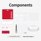 skoko 1Set Full Package Body Protection Film Compatible with Rolex GMT Master II 40mm Ref 116710 116713 116718 116719 Glossy Clear Skin Full Coverage Anti Scartch Extra pieces for tricky areas