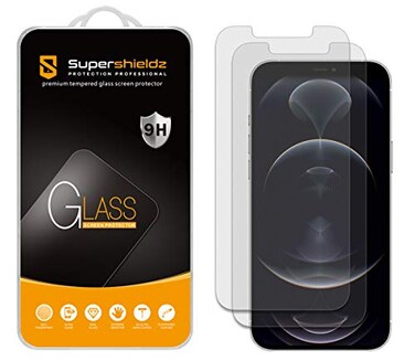 Supershieldz 2 Pack AntiGlare Matte Screen Protector Designed for iPhone 12 Pro Max 67 inch Tempered Glass Anti Fingerprint Anti Scratch Bubble Free