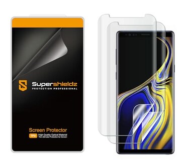 Supershieldz 2 Pack Designed for Samsung Galaxy Note 9 Screen Protector 023mm High Definition Clear Shield TPU