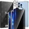TOCOL 4 Pack for iPhone 13 Pro Max2 Pack Privacy Tempered Glass Screen Protector2 Pack Camera Lens ProtectorBubble Free9H HardnessScratch Resistant