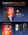 UNBREAKcable 2Pack Screen Protector for iPhone 15 Plus MilitaryGrade Shatterproof Tempered Glass 9H Hardness Easy Installation Frame 9999 HD Clear for Apple iPhone 15 Plus
