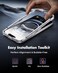 UNBREAKcable 3Pack Screen Protector for iPhone 16e Double Shatterproof Tempered Glass Easy Installation Frame 9H Hardness 9999 HD Clear Case Friendly for iPhone 61 inch