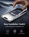 UNBREAKcable 3Pack Screen Protector for iPhone 16e Double Shatterproof Tempered Glass Easy Installation Frame 9H Hardness 9999 HD Clear Case Friendly for iPhone 61 inch
