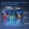 Uyiton AntiBlue Light for iPhone 15 Pro Max Screen Protector UnbreakGlass Full Coverage Case Friendly Scratch Resistance 9H Tempered Glass Screen Protector for iPhone 15 Pro Max 2 Pack