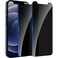 WHPXJY 2 Pack Privacy Screen Protector for iPhone 1212 Pro 61 inch AntiSpy Screen Protector Tempered Glass Film ShatterproofAntiScratchTouch SensitiveNo Air BubblesEasy to Install