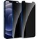 WHPXJY 2 Pack Privacy Screen Protector for iPhone 1212 Pro 61 inch AntiSpy Screen Protector Tempered Glass Film ShatterproofAntiScratchTouch SensitiveNo Air BubblesEasy to Install