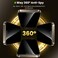 WSKEN for iPhone 16 Pro Max Privacy Screen Protector 4 Way 360 AntiSpy Auto DustRemove Zero Bubble 4 Directions Anti Peep Shatterproof Tempered Glass for 16 Pro Max 69 Inch 2 Pack