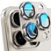 YWXTW Designed for iPhone 16 ProiPhone 16 Pro Max Camera Lens Protector 11 Perfect Fit Full Coverage Matte Metal Tempered Glass Camera Screen Cover Accessories Case Friendly Natural Titanium