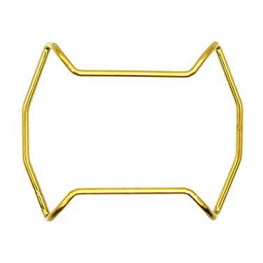 Zshion AntiScratch Protective Bumper for GShock DW9052 9050 9000 SeriesStainless Steel Protector Wire Guard Cover for GShock DW9052 9050 9000 Gold
