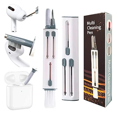 ULITIQ Cleaner Kit Compatible with Airpod Pro 1st 2nd 3rd Generation Cleaning Kit and Keyboard Brush Gen 3 2 1 Pen Ear Bud Cleaning Tool for Earbuds Laptop Phone White