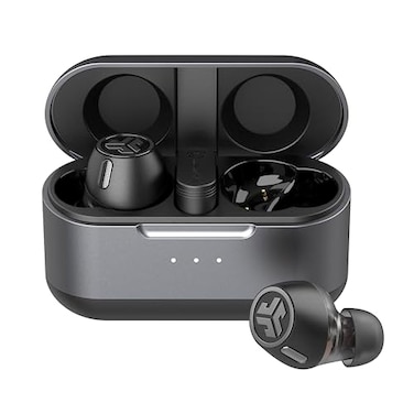 JLab Epic Lab Edition True Wireless Earbuds Hybrid Dual Drivers Spatial Audio Black