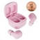 Coby Mini Wireless Earbuds Bluetooth 53 Headphones Small inEar Noise Isolating Ear Buds with Mic Charging Case 12 Hr Playtime Lightweight Invisible Headset for iPhone Android Pink