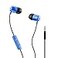 Skullcandy Jib Wired Earbuds with 35mm AUX Plug Noise Isolating Fit InLine Microphone Call and Track Control Convenient for Travel Cobalt Blue