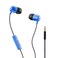 Skullcandy Jib Wired Earbuds with 35mm AUX Plug Noise Isolating Fit InLine Microphone Call and Track Control Convenient for Travel Cobalt Blue