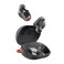 Skullcandy Sesh ANC Active Wireless Earbuds Bluetooth Headphones Noise Cancelling Customizable Sound 48 Hrs Battery Stable Fit Sweat and Waterproof Microphone for iPhone Android BlackOrange