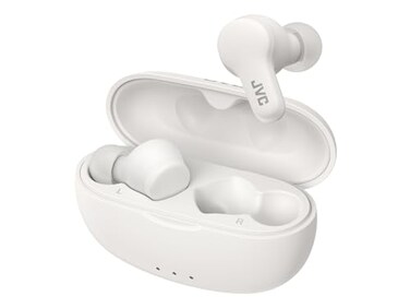 JVC Gumy True Wireless Earbuds Bluetooth 53 Charging Case 24Hour Playback IPX4 Water Resistant Comfortable Secure Fit with XSSML Earpieces Builtin Mic for Calls iPhoneAndroidPC HAA7T2