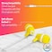 JustJamz Bulk Ear Buds Bubbles 10 Pack Wired Ear Buds Bulk for Schools Classrooms and Students with 35mm Jack Earphones in Bulk Wired Earbuds Pack School Supplies Earbuds and Multi Pack Headphones