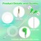 CN-Outlet CNOutlet Wholesale Earbuds Bulk Headphones Individually Bagged 50 Pack for iPhone Android MP3 Player for Schools Libraries Hospitals Green