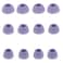 CYADCI Purple Earbud Tips 6 Pairs SML Earbud Covers Rubber Replacement Earbud Tips Ear Bud Replacement Pieces Silicone Compatible with Samsung Galaxy Buds 2 Pro Headphones Fit in Charge Case