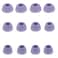 CYADCI Purple Earbud Tips 6 Pairs SML Earbud Covers Rubber Replacement Earbud Tips Ear Bud Replacement Pieces Silicone Compatible with Samsung Galaxy Buds 2 Pro Headphones Fit in Charge Case