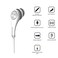 iFrogz IFPZMBWH0 Ear Pollution Plugz Earbuds for Mobile Devices White