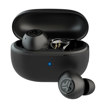 JLab Go Pop ANC True Wireless Earbuds Active Noise Cancelling Transparent Teal