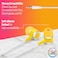 JustJamz Bulk Earbuds 50 Pack of Colorful Wired Ear Buds for Classroom Schools and Students Disposable Headphones with 35mm Jack Economy for Kids Earbuds in Bulk for Schools