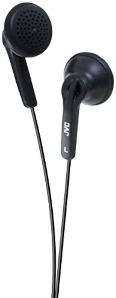 JVC HAF12B Earbud Headphones Black