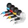 Keewonda Bulk Earbuds Headphones 30 Pack Multi Color for Classroom Kids Students School Disposable Earbuds Earphones for Computers Laptop iPad Individually Bagged