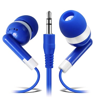 Keewonda Earbuds for Kids for School 30 Pack Bulk Earbuds for Classroom Wired Multi Pack 35mm Earphones Headphones for Students Teens Adults