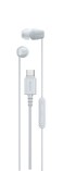 Sony IEREX15C USBC Plug Wired inEar Headphones for iPhone and Android Phones with Builtin MultiFunction Button Volume and Mic Control Supports USB Audio Class 10 Devices White