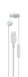 Sony IEREX15C USBC Plug Wired inEar Headphones for iPhone and Android Phones with Builtin MultiFunction Button Volume and Mic Control Supports USB Audio Class 10 Devices White