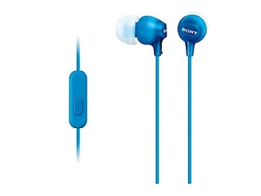 Sony SONY Sealed Inner Ear Receiver MDREX15APLI Blue